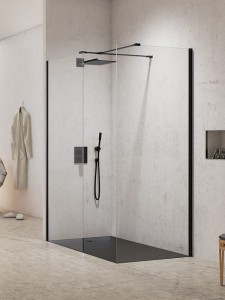 New Trendy NEW MODUS BLACK Walk-in 150x80 cm EXK-1289